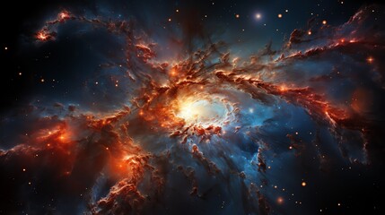 Wall Mural - colorful space galaxy cloud nebula. stary night cosmos. universe science astronomy. supernova backgr