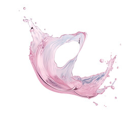 Wall Mural - Water splash isolated on transparent background