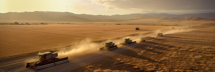 Poster - Treatment of cultivated fields in agriculture - Generative AI