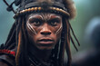 A Hunter's Close-Up from an African Tribe