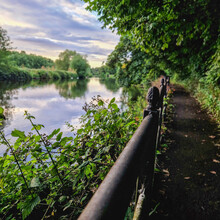 Stroll Along The River Trent In Burton-on-Trent, UK