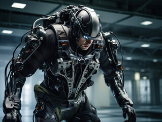 exoskeleton policeman