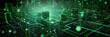 © Brian - cybersecurity to protected from cybercriminals and hackers committing cybercrime