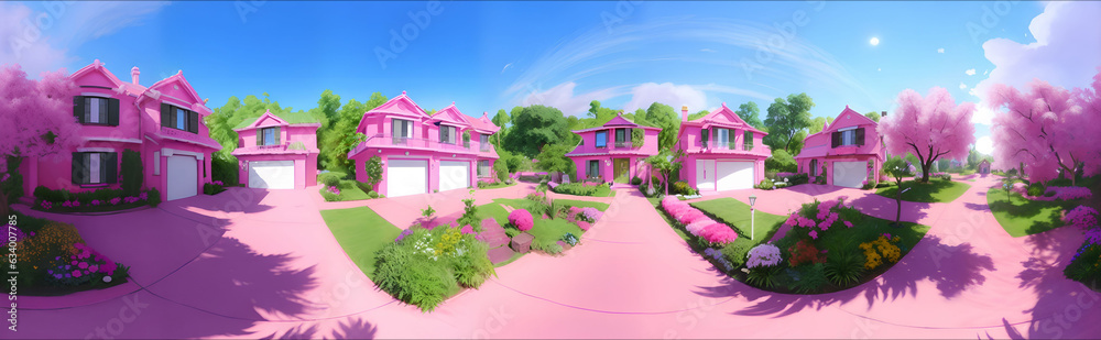 360 degree Panoramic Background - Generative ai, üretken yapay zeka ...