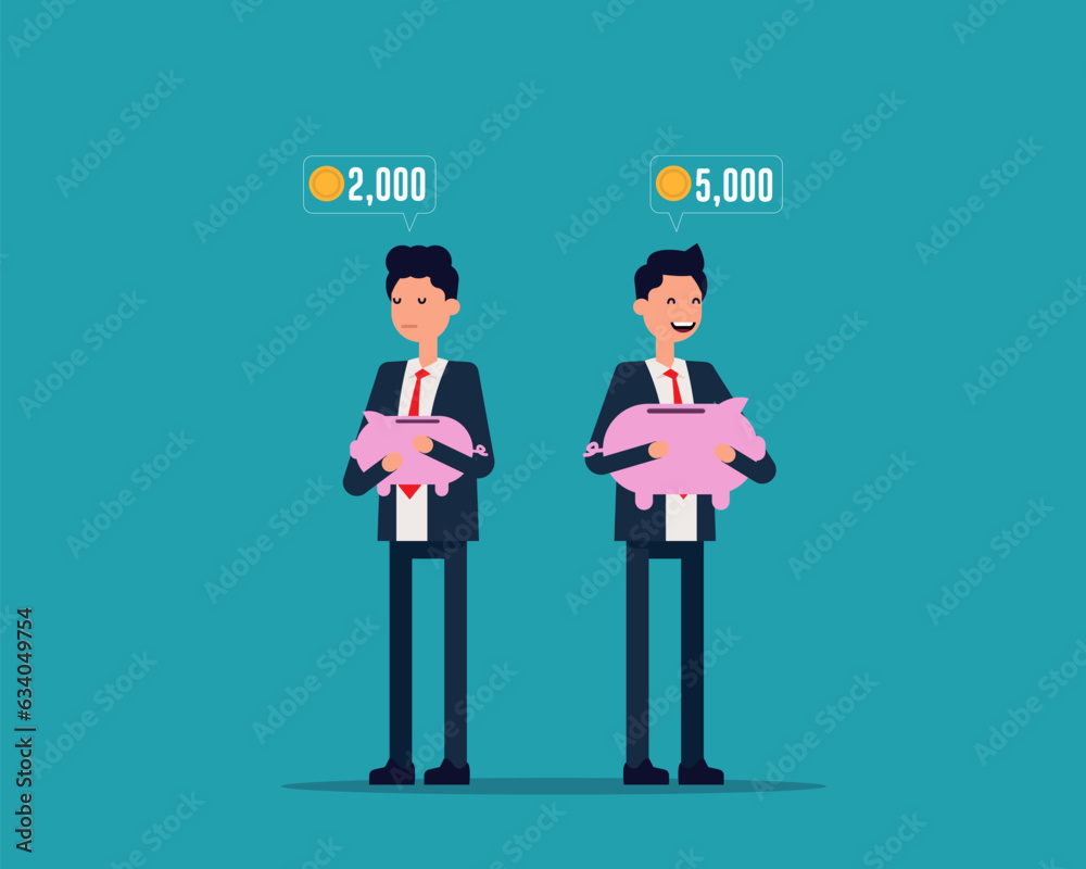 Gender pay gap and inequality in salary. Wage difference concept ...