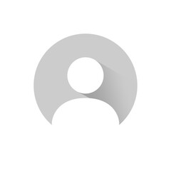 Poster - Avatar account icon vector. Default social media profile photo