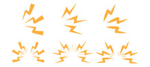 Doodle Radial Thunder Bolt Lightning Cartoon Manga Effect