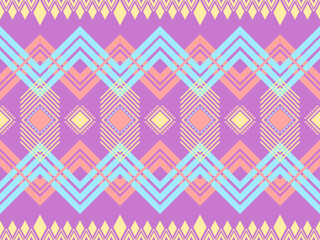  Ethnic Geometric Designs Pattern Symmetry Modern Seamless Stripes Vintage Boho Motif American Aztec Blend Ethnic Symbols Intricacies Encapsulating Essence Tradition Motifs Precision Creating Visually