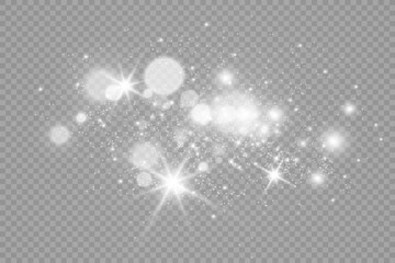 Aufkleber - Brilliant dust vector shine. Glittering shiny ornaments for background. Vector illustration.	
