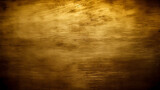 Fototapeta Zachód słońca - Gold texture, brushed golden plate. Scratched grunge gold plate industrial. Generative AI technology.