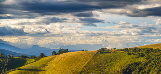 Canvas Print - paesaggio ecuadoriano