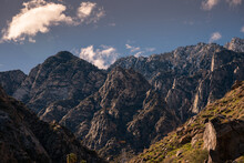 2023-01-26 JAEED MOUNTAIN RANGE WITH SNOW IN THE SAN JACINTO STATE PARK OUTSIDE OF PALM SPRINGS CALIFORNIA
