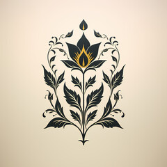 Poster - Floral Ornament