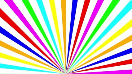 Wall Mural - Spinning colour streaks motion graphics background 