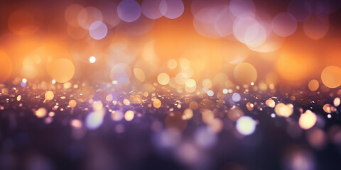 Wall Mural - Generate a bokeh texture background with blurred lights and a dreamy atmosphere.