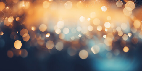 Wall Mural - Generate a bokeh texture background with blurred lights and a dreamy atmosphere.