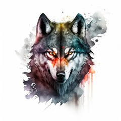  wolf in the snow