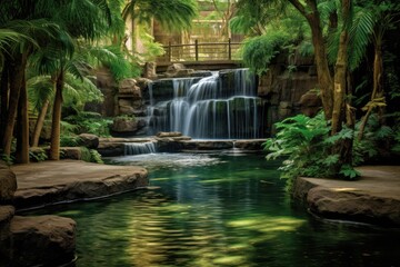 Wall Mural - Waterfall Haven