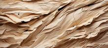 Abstract Texture With Natural Materials, Beige And Brown Colors.generative Ai