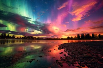 Wall Mural - Northern Lights