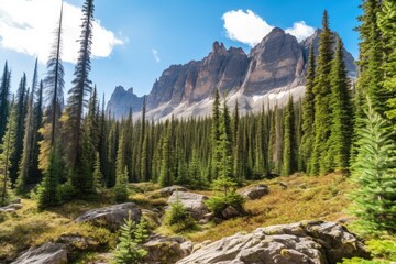 Wall Mural - Rocky Mountains