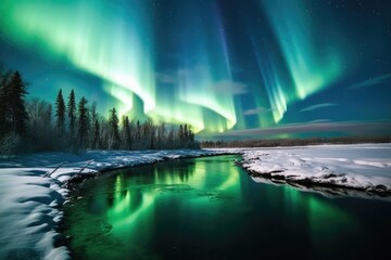 Wall Mural - Aurora Borealis