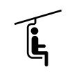 ISO 7001 TF 013: Chair lift 