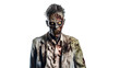 Halloween Zombie on transparent background PNG