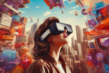 Surreal VR Cityscapes