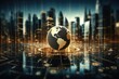 © itchaznong - Worldwide investment, trade and exchange concept. Generative AI