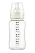 Empty baby bottle, 3D rendering isolated on transparent background