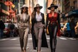 © Jorge Ferreiro - elegant women on the streets of New York City