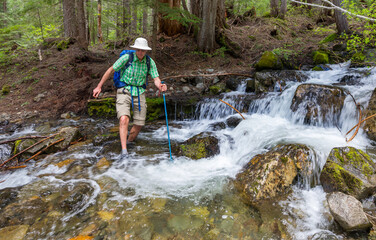 Canvas Print - In hike