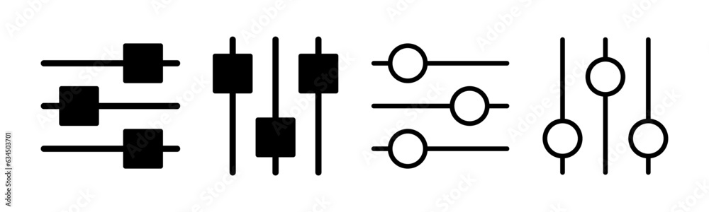 Componant Setting. Sign setting Icon set illustration. Cog settings sign and symbol. Gear Sign ...