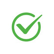© joko - Green tick flat style vector icon