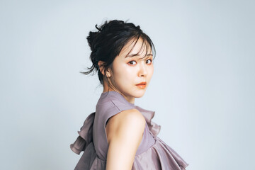 Poster - 女性のファッションポートレート