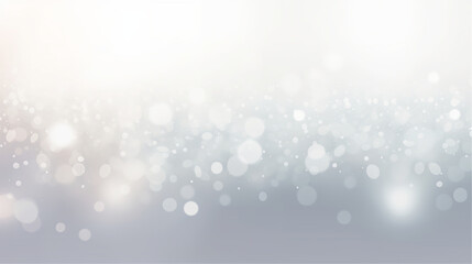 Abstract bokeh, futuristic light, white and gray color background, blured pattern. 3D illustration