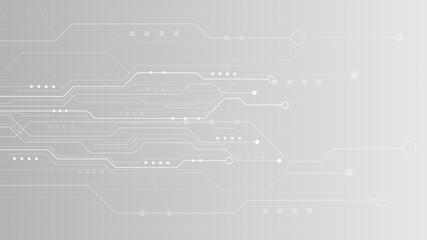 Aufkleber - technology background with hi-tech digital data