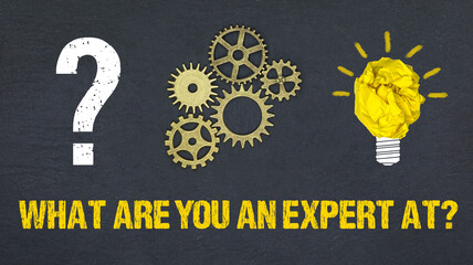 Poster - What are you an expert at?	