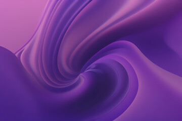 Wall Mural - Swirl graphic. Abstract background. Silk twist. Blur neon purple pink color gradient draped curve spiral spin design futuristic art illustration.