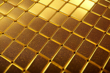 shiny gold ingot background