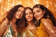 Three Gorgeous Women Posing for a Photo. A fictional character created by Generated AI