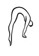 © GRiDEN ARTS STUDIO - Pilates Pose Illistration, Exercise, vector