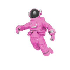 Sticker - astronaut in drift pose