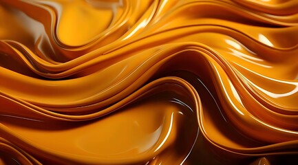 Wave gold silk textile texture background. 8k resolution