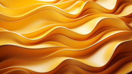 Abstract Lavender and yellow background Liquify light 3d Rendering