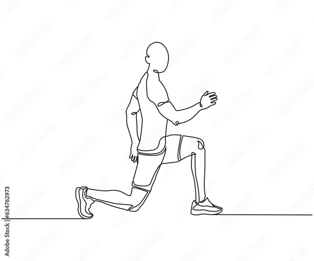 walking lunge exercise Line Drawing, walking lunge exercise one line art,  walking lunge exercise, Continuous one line drawing, work out clip art, workout  fitness, Outline exercise clipart Stock Vector | Adobe Stock, image size:1000x833