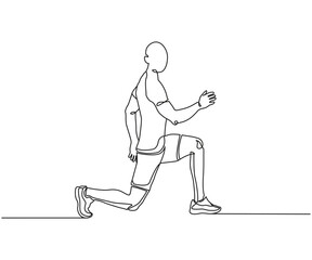 walking lunge exercise Line Drawing, walking lunge exercise one line art, walking lunge exercise, Continuous one line drawing, work out clip art,  workout fitness, Outline exercise clipart