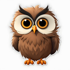 Sticker - owl