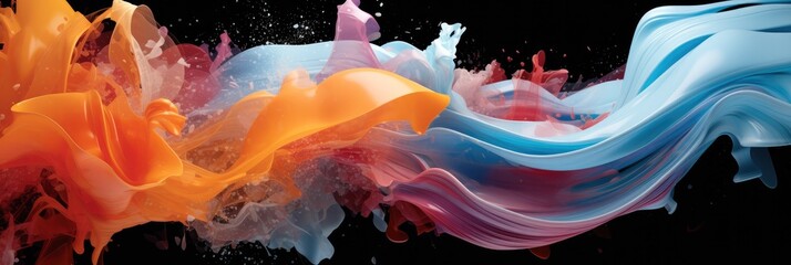 Aufkleber - Fashion art background with fantasy bright combinations, Symbol of creativity, Lines, Graphics.